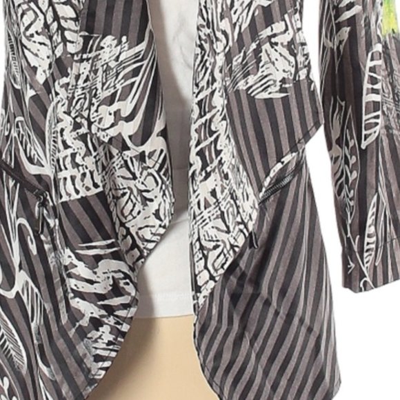 Alberto Makali Aztec Abstract Paint Blazer - Picture 4 of 4